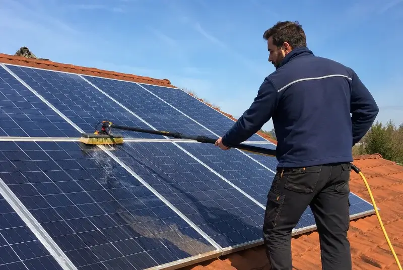 Nettoyage et entretien de panneaux solaires à Sainte-Anne-d'Auray